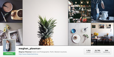 ميغان بلومان Instagram Profile