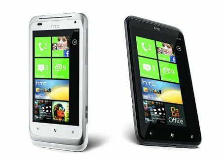 HTC تيتان Windows Phone مانجو