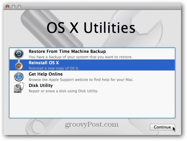 أدوات OS X