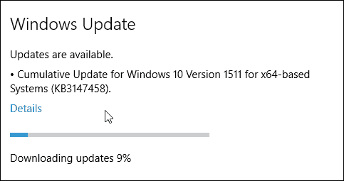 تحديث Windows 10 التراكمي KB3147458