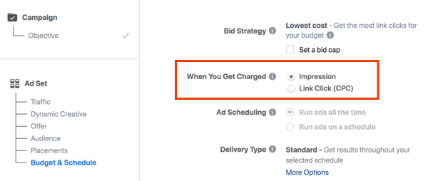 انتبه عندما يتم محاسبتك على إعلانات Facebook الخاصة بك.