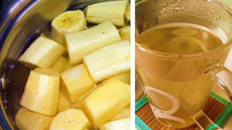 يحتوي شاي الموز على مستويات عالية من البوتاسيوم