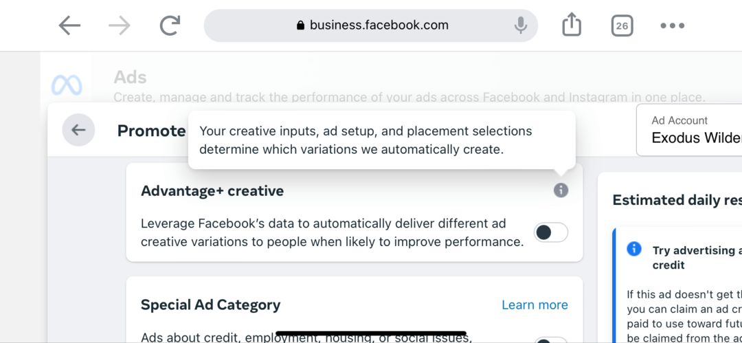 كيفية-إعادة التفكير-facebook-and-instagram-ad-Strategy-meta-marketers-create-wide-audiences-example-3