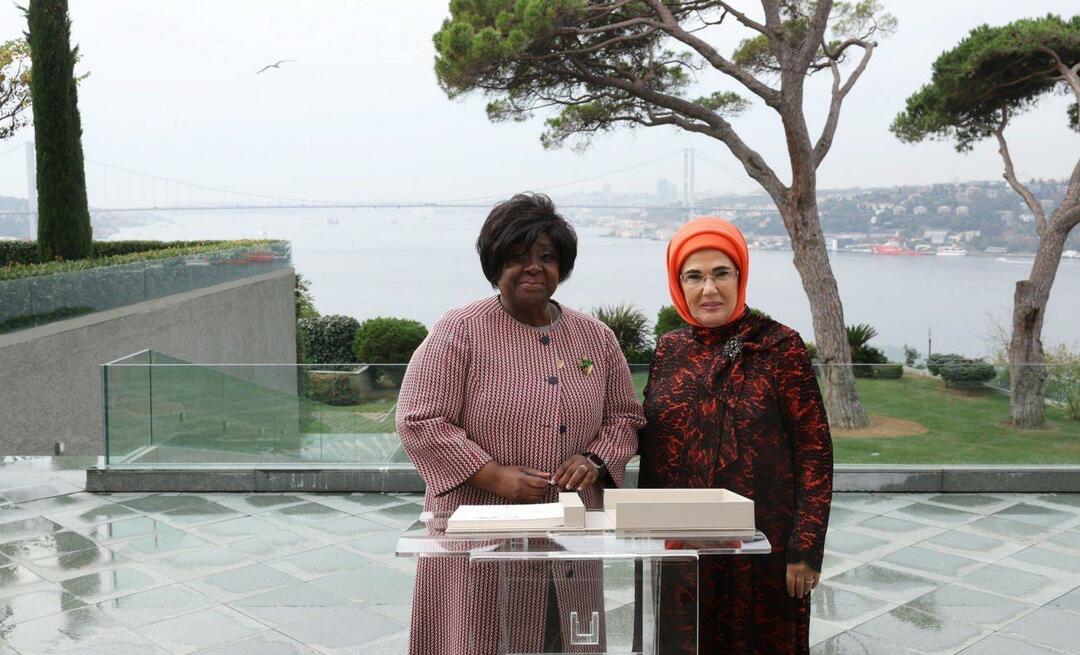 التقت السيدة الأولى أردوغان مع زوجة رئيس جمهورية موزمبيق!