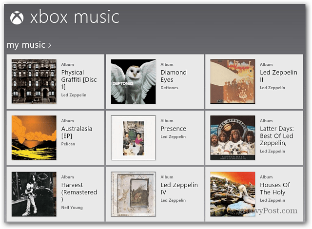 تطبيق My Music Xbox Music