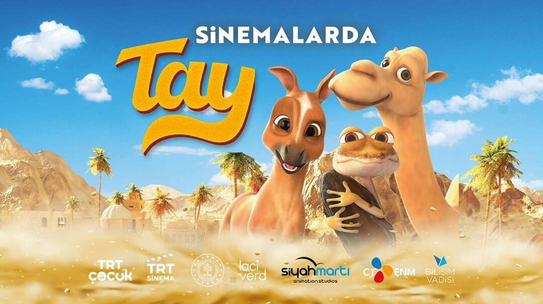 سيكون الإنتاج المشترك لـ TRT "TAY" أول فيلم رسوم متحركة تركي يتم طرحه في الشرق الأوسط