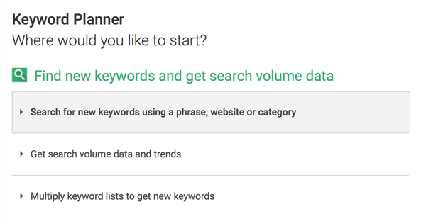 استخدم Google Keyword Planner للبحث عن كلمات رئيسية لإضافتها إلى وصف الفيديو الخاص بك.