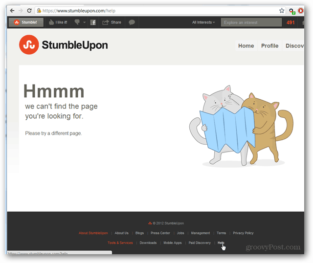كيفية حذف حساب StumbleUpon الخاص بك بشكل دائم