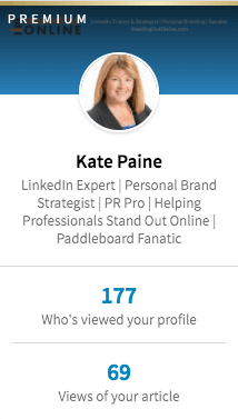 اعرض لقطة لملفك الشخصي على LinkedIn عند تسجيل الدخول إلى أحدث إصدار من LinkedIn.