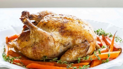 كيف تطبخ دجاجة كاملة ، ما هي الحيل؟ وصفة دجاج كاملة مخبوزة لذيذة