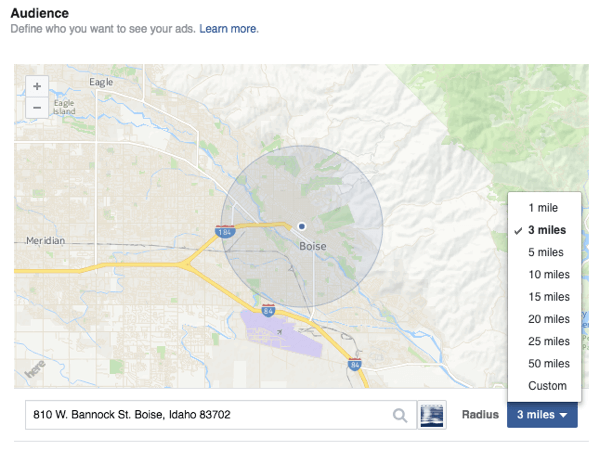 استخدم الاستهداف الجغرافي للوصول إلى الأشخاص بإعلاناتك على Facebook و Snapchat ومنصات أخرى.