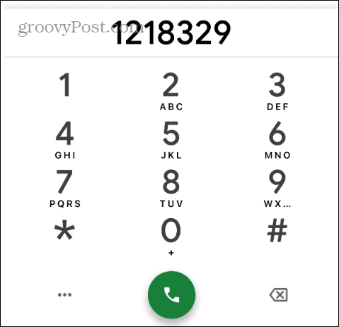 إجراء مكالمات عبر تطبيق Google Voice للآيفون