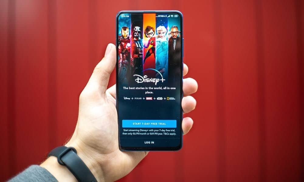 كيفية حفظ البيانات أثناء مشاهدة Disney +
