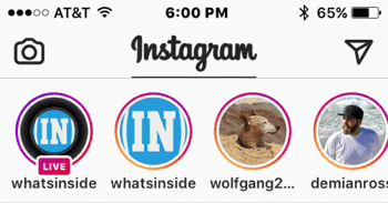 عندما تعيش على Instagram ، سيرى متابعيك 