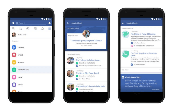سيقدم Facebook قريبًا فحص أمان مخصصًا ، حيث يمكن للمستخدمين معرفة مكان تنشيطه مؤخرًا ، والحصول على المعلومات التي تحتاجها ، ومن المحتمل أن يكونوا قادرين على مساعدة المناطق المتأثرة.