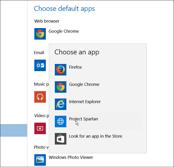نصيحة Windows 10: اجعل Project Spartan المتصفح الافتراضي