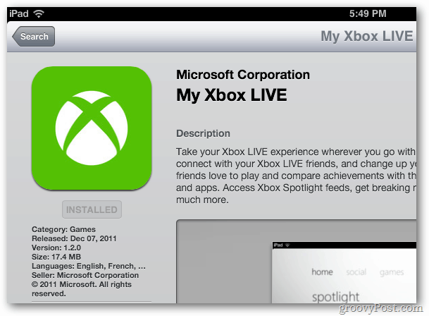 جهاز Xbox Live الخاص بي