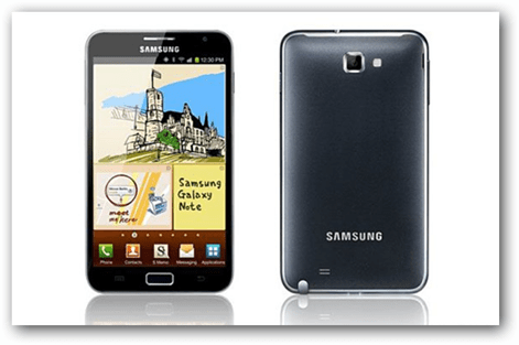 يحتوي Samsung Galaxy Note الثاني على تاريخ الإصدار