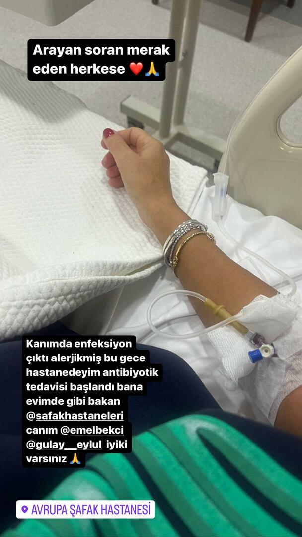 أوزليم يلدز مصابة بعدوى في دمها