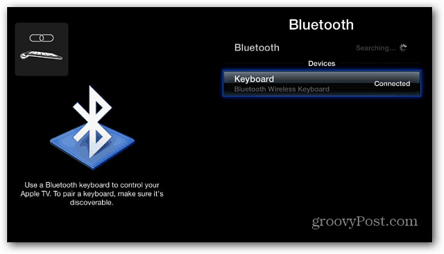 كيفية توصيل لوحة مفاتيح Bluetooth بجهاز Apple TV