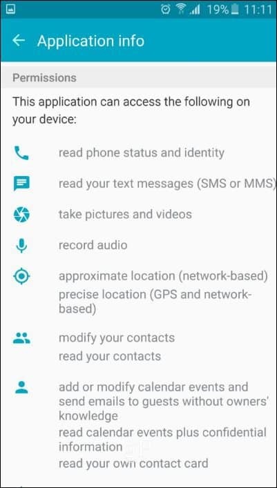 نصيحة Android Marshmallow: منح أذونات تطبيقات محددة