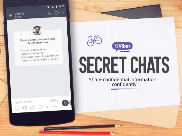 أصدر تطبيق المراسلة على الهاتف المحمول Viber تحديثًا شبيهًا بـ Snapchat لخدمته يسمى المحادثات السرية.