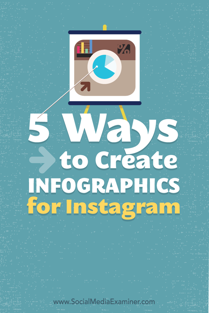 5 طرق لإنشاء الرسوم البيانية لـ Instagram: ممتحن الوسائط الاجتماعية