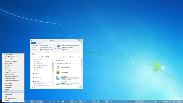 خلفية Windows 8.1 لسطح المكتب