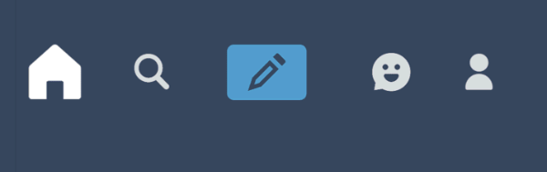 في تحديث صغير مفيد يتم طرحه الآن ، أضاف Tumblr رمزًا بشريًا جديدًا يأخذ المستخدمين مباشرةً إلى ملفات تعريف Tumblr الخاصة بهم.