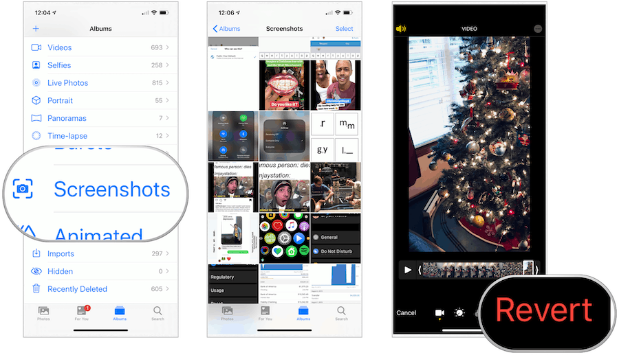 تطبيق صور في iOS 13