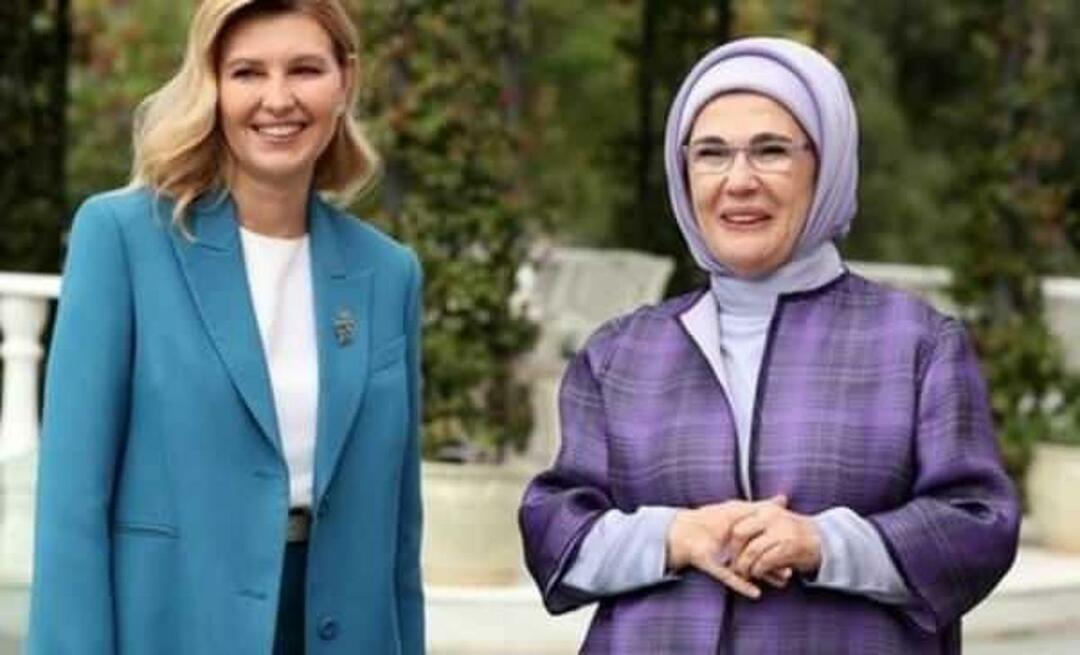 أولينا زيلينسكا ممتنة للسيدة الأولى أردوغان على ما فعلته للأيتام الأوكرانيين!