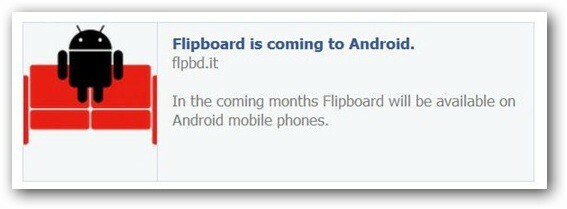 يمكن الآن استخدام Flipboard لنظام Android
