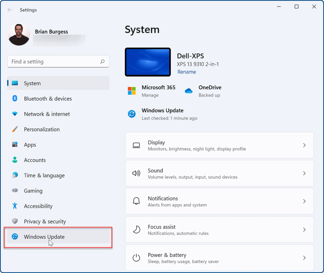 إيقاف التحديثات التلقائية على Windows 11