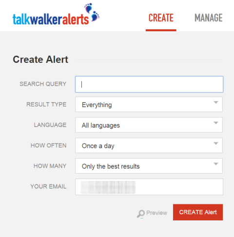 تطبيق talkwalker