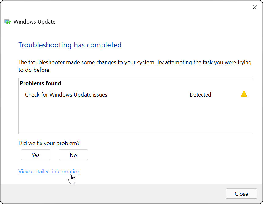 مستكشف أخطاء Windows Update ومصلحها