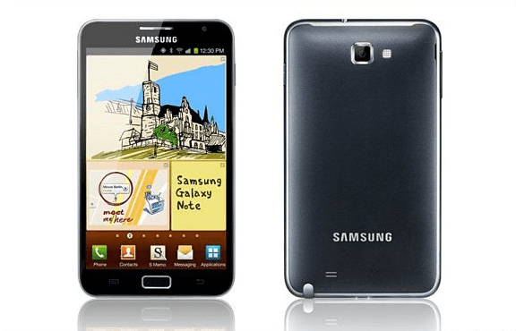 Samsung Galaxy Note الهاتف الذكي