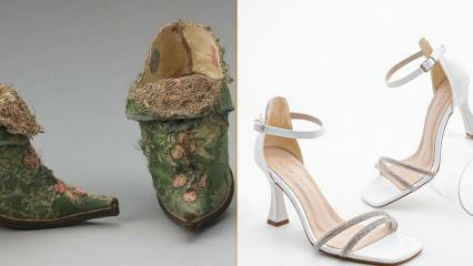 نماذج الأحذية من الماضي إلى الحاضر! 