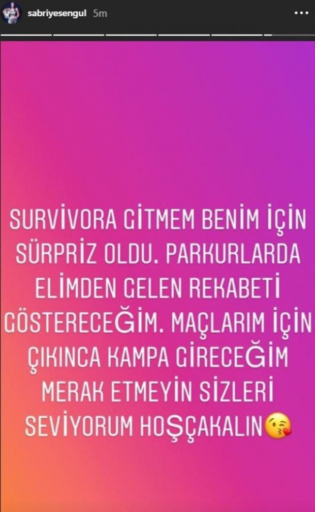 Sabriye Şengül في Survivor مرة أخرى!