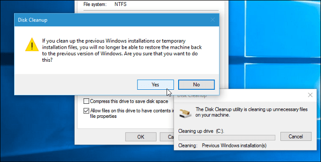 تحديث Windows 10 نوفمبر: استعادة 20 جيجابايت من مساحة القرص