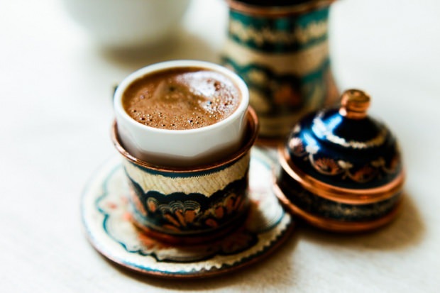كيفية صنع القهوة التركية