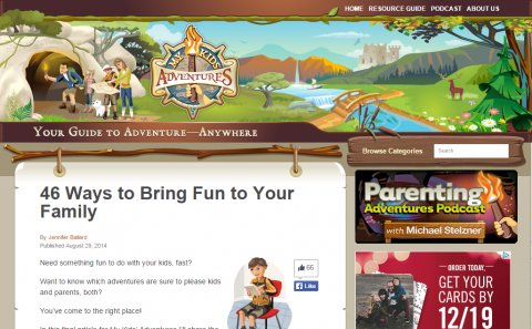 تم إطلاق My Kids 'Adventures في عام 2013. 