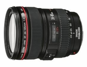 عدسة Canon EF 24 - 105mm f / 4L IS USM