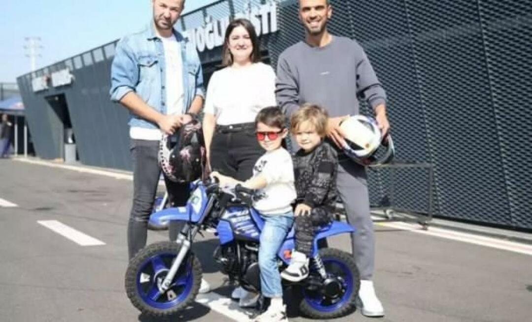 لفتة من كينان سوفوغلو للصبي الصغير! وقدم دراجة نارية لابنه كهدية.