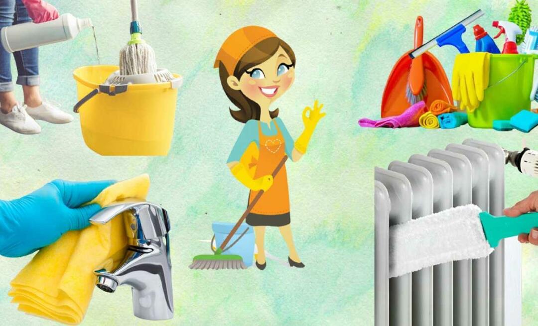 كيف يتم تنظيف المنزل في فصل دراسي؟ من أين تبدأ تنظيف الفصل الدراسي؟