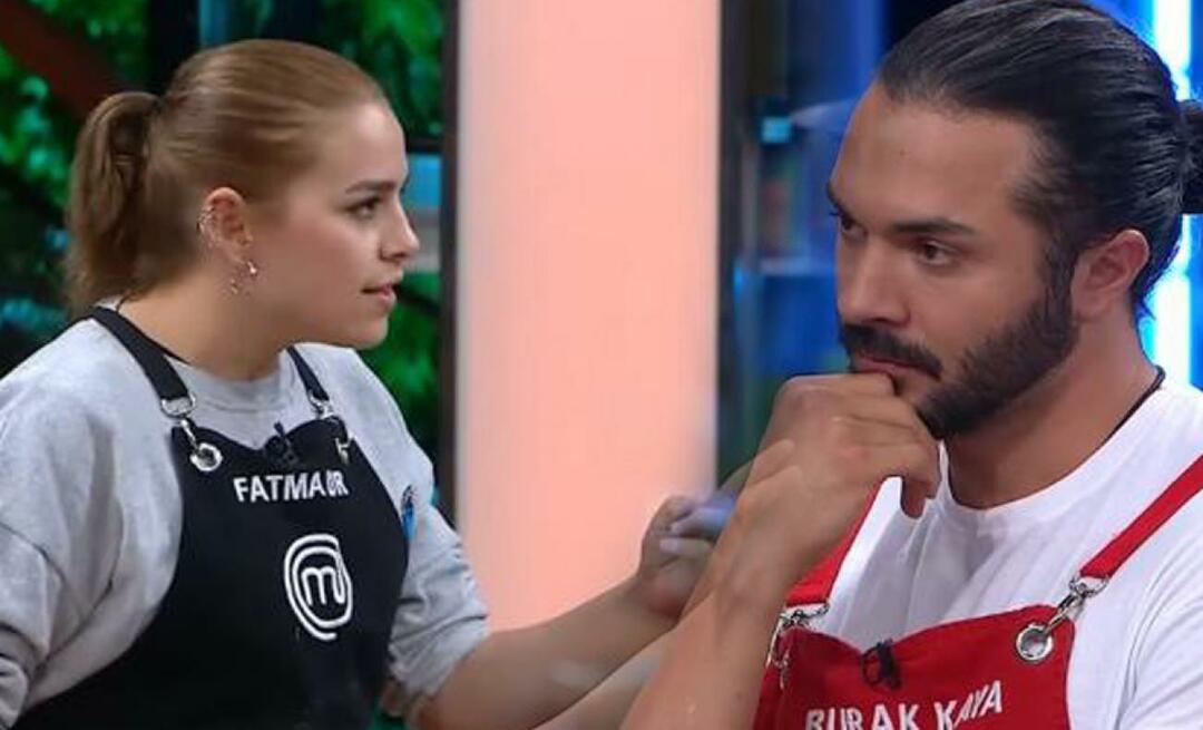 فاطمة نور وبوراك كايا دخلت في مواجهة في MasterChef Turkey: أنت غير محترم جدًا!