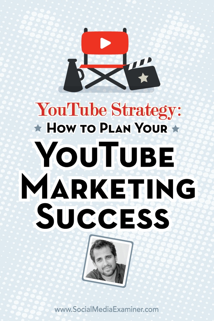 إستراتيجية YouTube: كيف تخطط لنجاح التسويق على YouTube: ممتحن وسائل التواصل الاجتماعي
