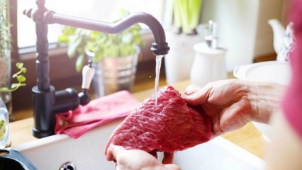 كيف يتم غسل اللحم؟ هل اللحوم مملحة؟ كيف يجب طهي اللحم؟