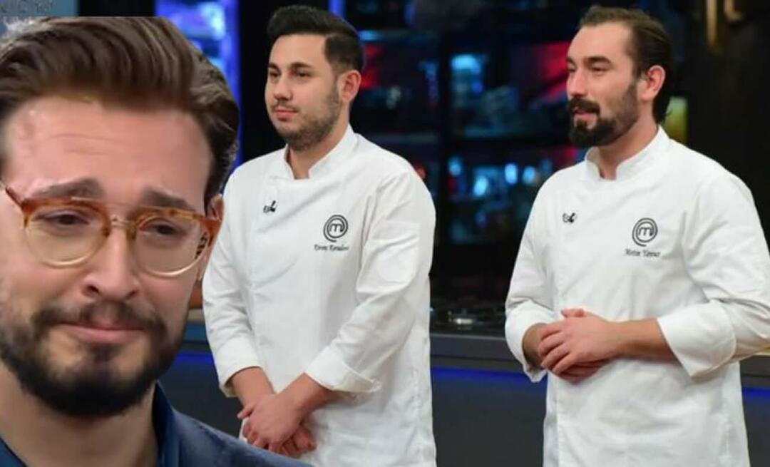 لقد تم الاستهزاء به على MasterChef! تعليق دانيلو زانا بينما احتل متين يافوز المركز الأول ...