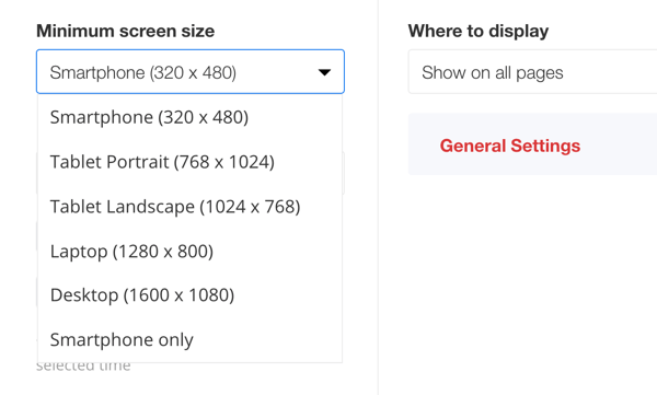 zotabox خيارات عرض حجم شاشة الدردشة الحية