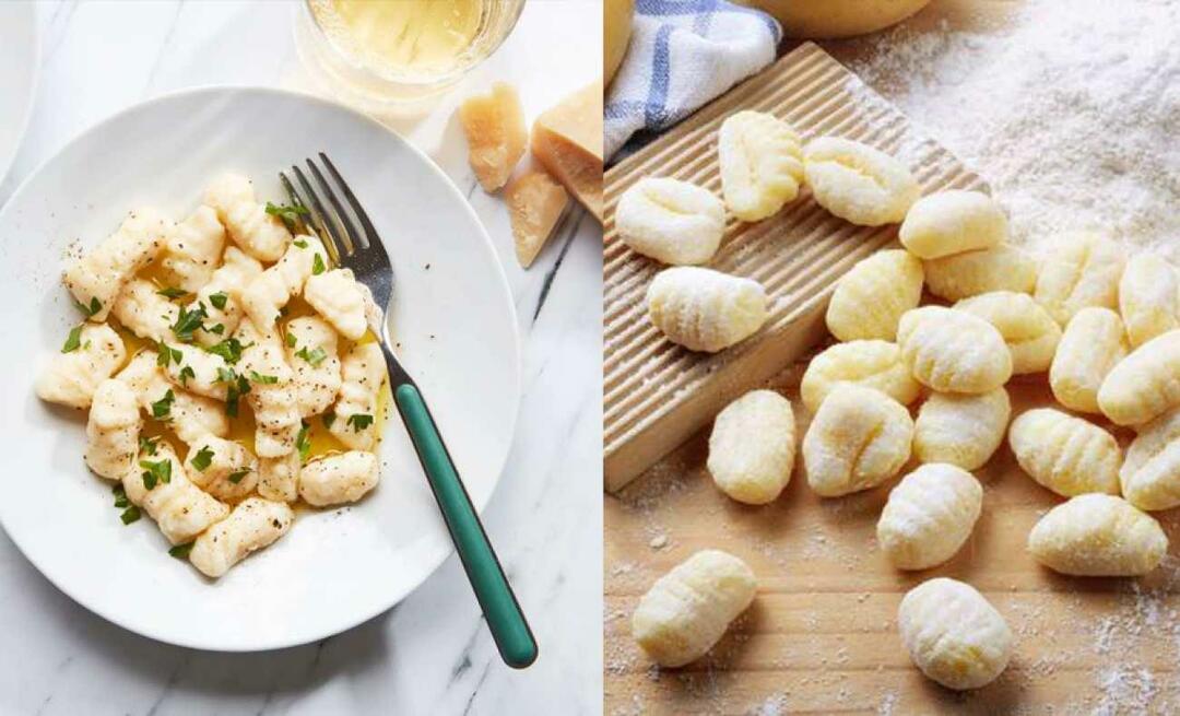 هل يمكن صنع النوكي بدون البطاطس؟ ها هو طعم المطبخ الإيطالي ، جنوكتشي